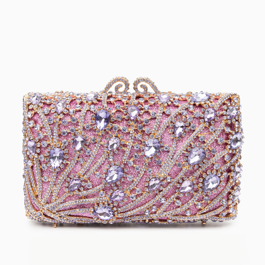 Siena Rhinestones Clutch Bag