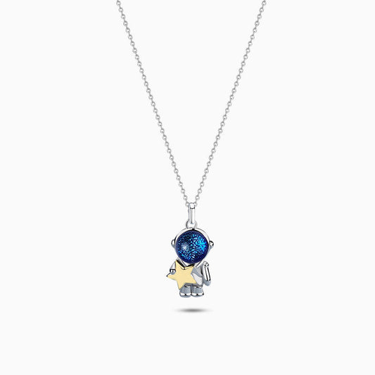 Astronaut Star Necklace