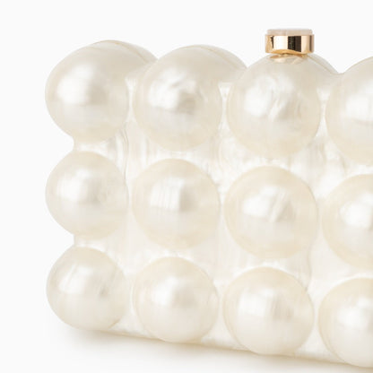 Lorraine Acrylic Clutch Bag