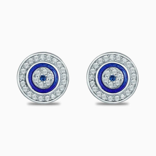 Dazzling Symbolic Evil Eye Earrings