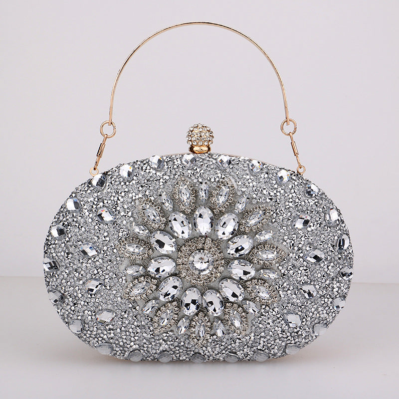 Meghan Diamond Encrusted Clutch Bag