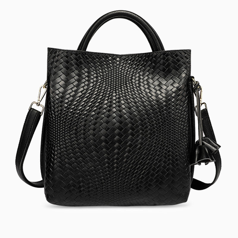 Lacey Genuine Leather Tote Bag