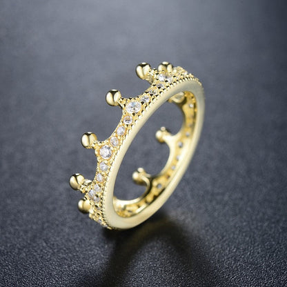 Crystal Crown Ring