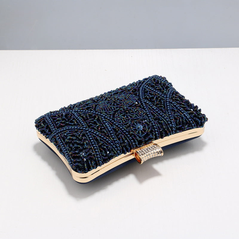 Kaia Luxury Beaded Clutch Bag