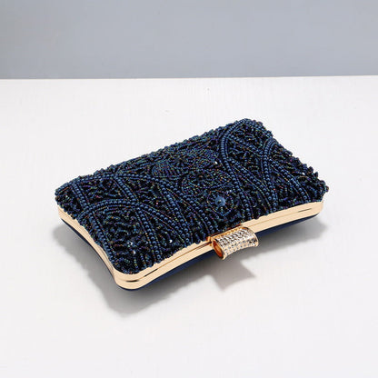 Kaia Luxury Beaded Clutch Bag