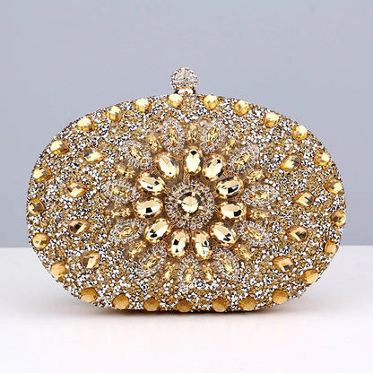 Meghan Diamond Encrusted Clutch Bag