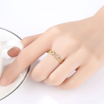 Parallel Love Ring