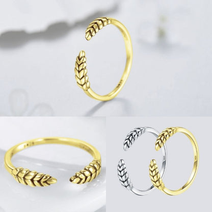 Mellow Leaf Ring