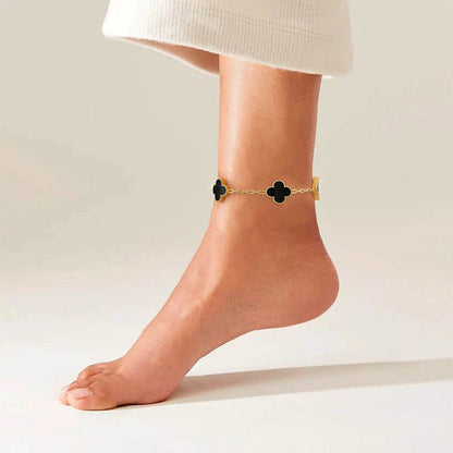 Clovers Anklet