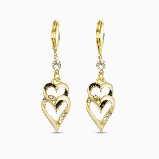 Double Layer Love Earrings