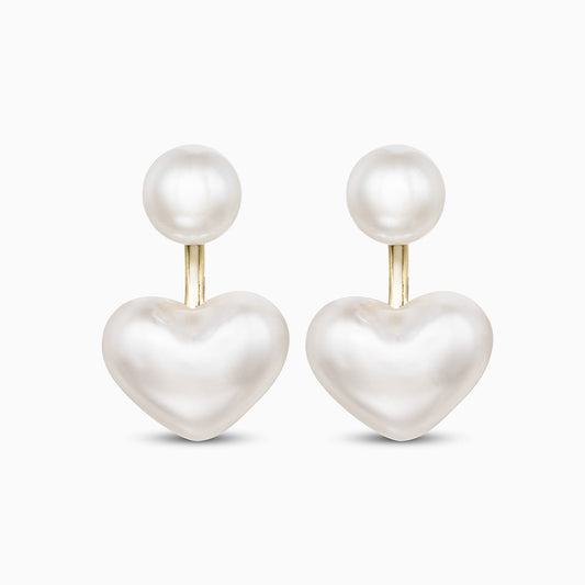 Love Pearl Earrings